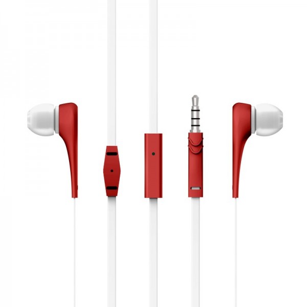 Energy sistem auricular intrauditivo style 1 rojo